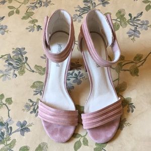 Jeffery Campbell Lindsay heels in blush worn once